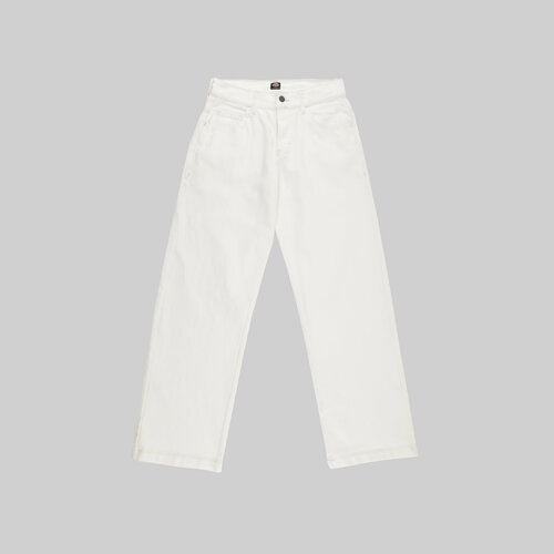 фото Джинсы dickies dickies skateboarding wingville denim pants, размер 36/32, белый