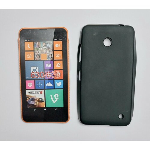 Чехол для Nokia Lumia 630/635 чёрный