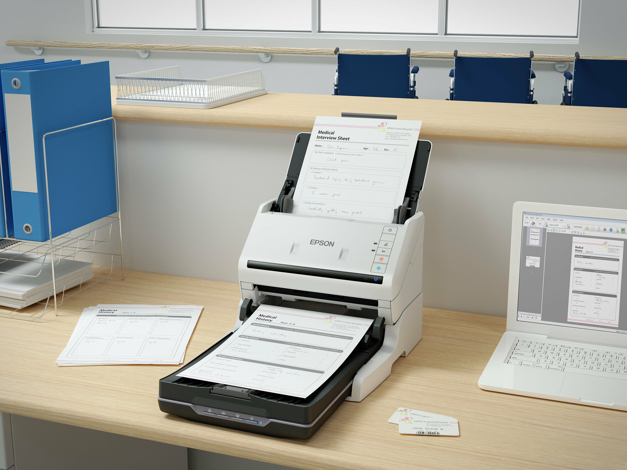 Сканер Epson WorkForce DS-770II