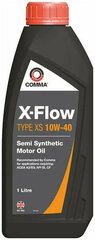 Масло моторное 10W40 COMMA X-Flow Type XS ACEA A3/B3 API SL/CF (полусинт.) пластик (1л.)