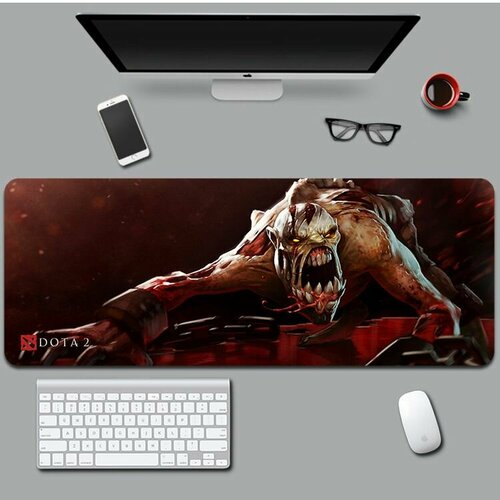 Коврик игровой компьютерный для мыши 800х300х4мм DOTA 2 №31