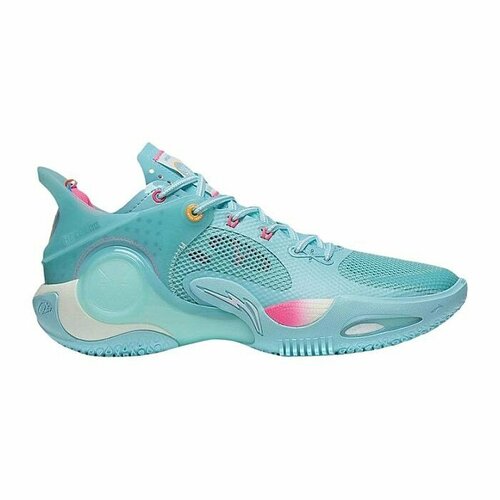 фото Кроссовки li-ning wade, размер us 9,5; 27 см; eur 43; 41,5; uk 8,5, голубой, розовый