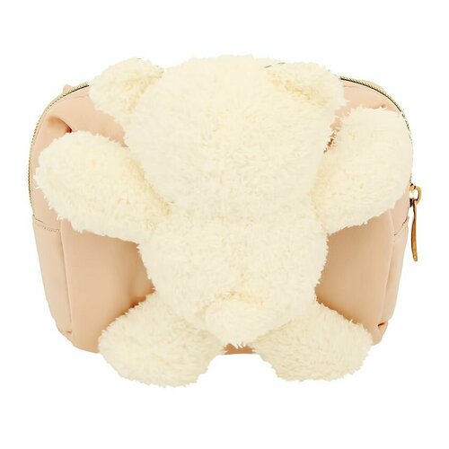 фото Косметичка lady pink, 15х15х10 см, бежевый