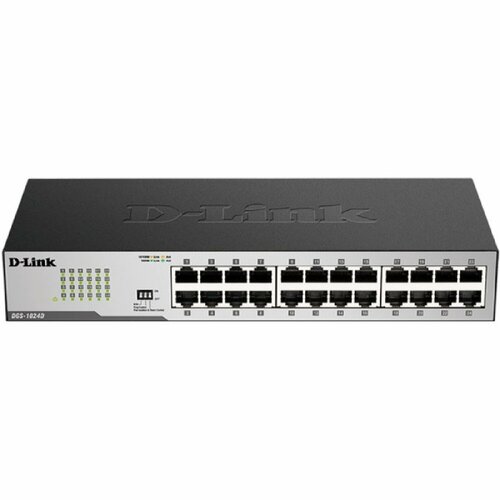 Коммутатор D-Link DGS-1024DI Unmanaged Switch 24x1000Base-T Surge 1KV metal case 743000₽