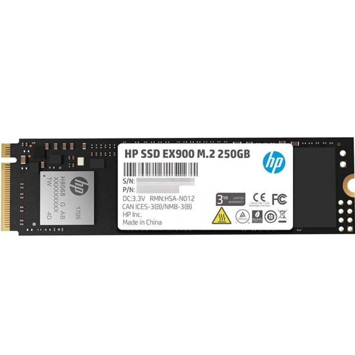 Твердотельный накопитель HP 250 ГБ M2 2YY43AA