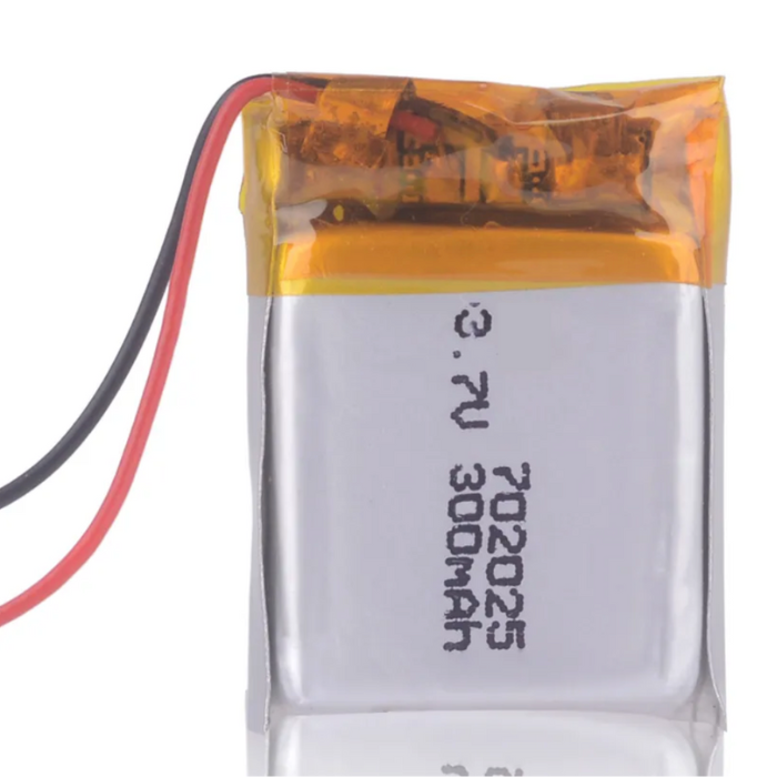 Аккумулятор (батарея) 702025 300mAh 3,7v (25х20х7 мм)