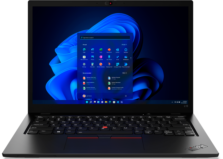 Ноутбук Lenovo ThinkPad L13 Gen 4 13.3" WUXGA IPS/AMD Ryzen 5 PRO 7530U/16GB/512GB SSD/Radeon Graphics/Win 11 Pro/RUSKB/черный (21FQA03LCD-N0001)