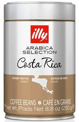 Кофе в зернах, illy Monoarabica Costa Rica, 250 гр