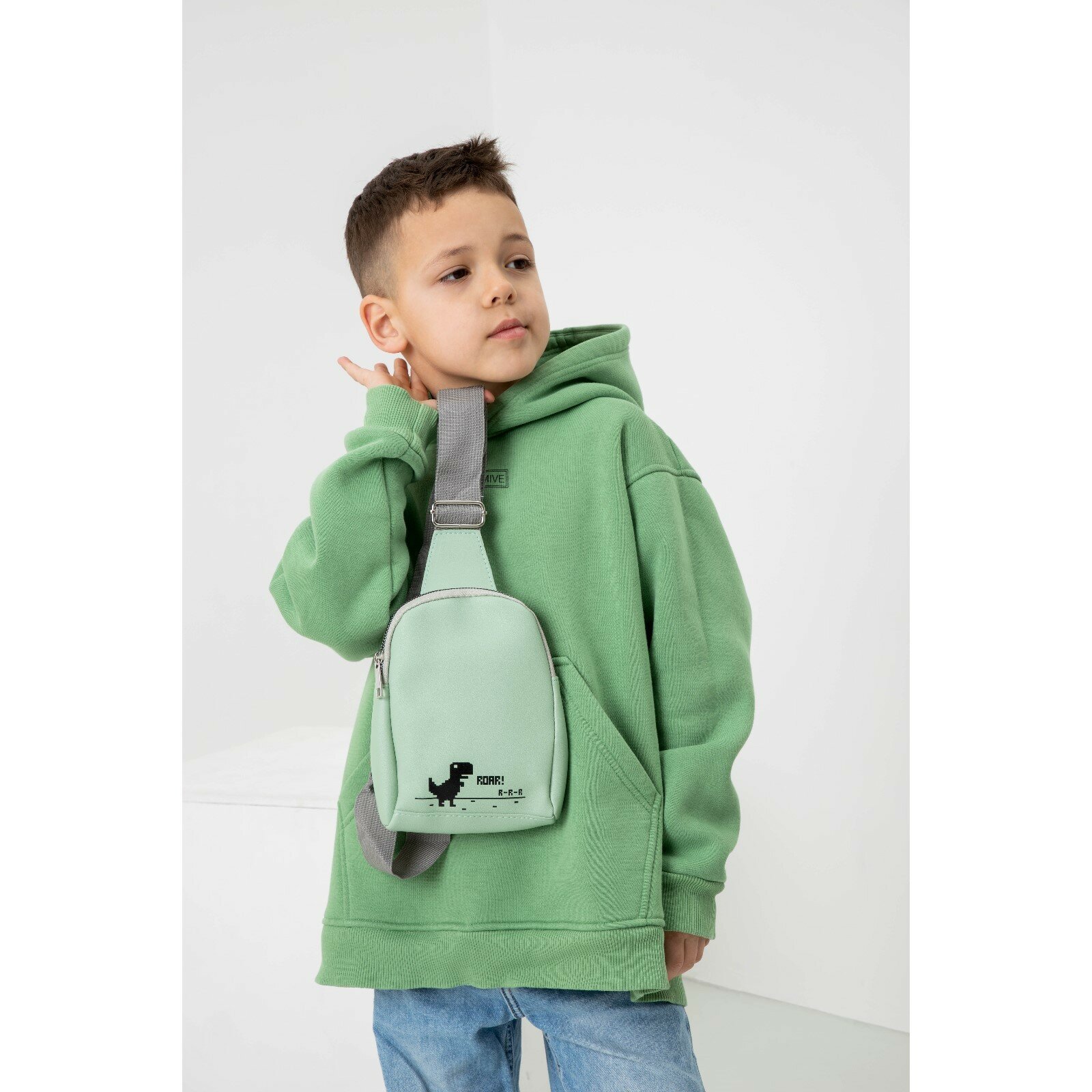 Сумка кросс-боди NAZAMOK KIDS, зелёный
