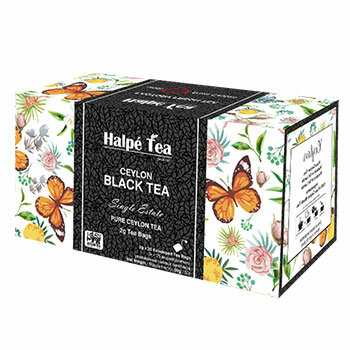 Чай черный цейлонский в индивидуальной упаковке BLACK TEA ENVELOP 25 пакетиков HALPE TEA