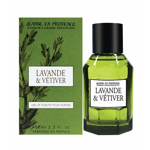 Jeanne En Provence men Lavande & Vetiver Туалетная вода 100 мл. (jeanne Arthes) парфюмированная вода 75 мл jeanne en provence dame jeanne intense