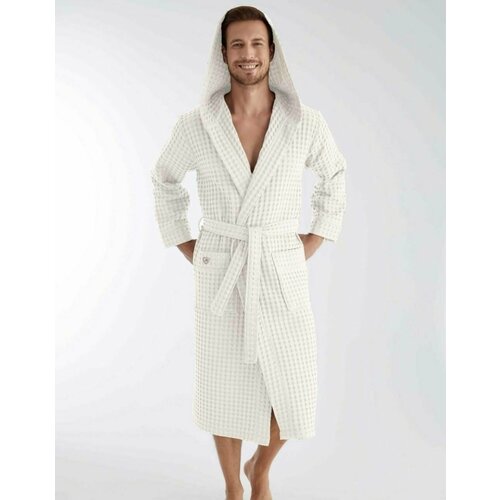 фото Халат nusa, размер xl, белый