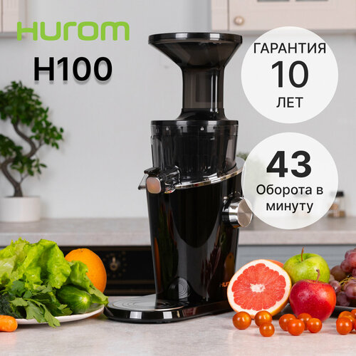 Соковыжималка шнековая Hurom H-100, черный