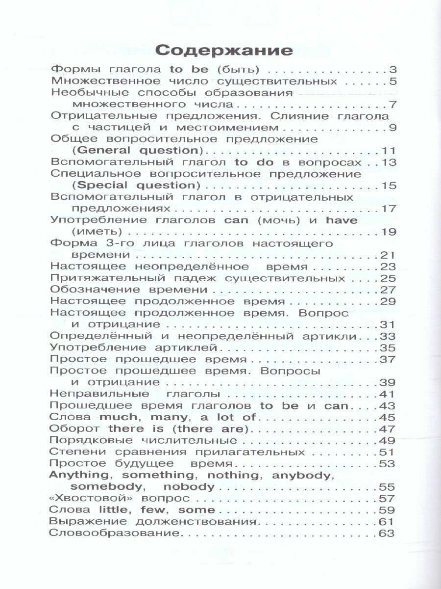 Самый быстрый способ выучить правила английского языка. 2-4 классы - фото №18