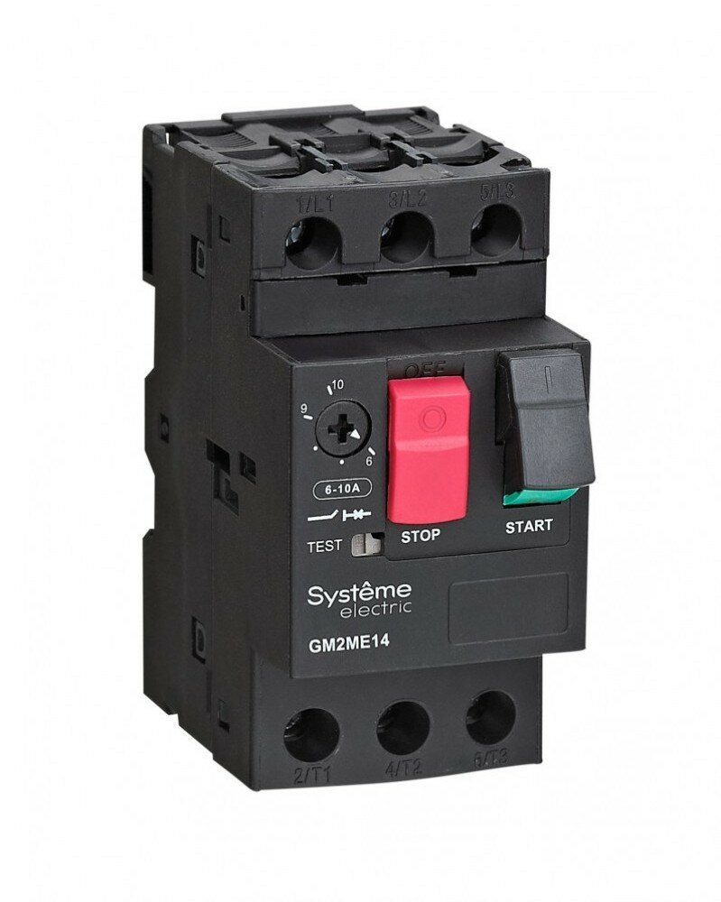 Systeme Electric АВТ. выкл. ЗАЩ. ДВ. GM2ME 13-18A комб. расцепитель кноп. УПР. GM2ME20