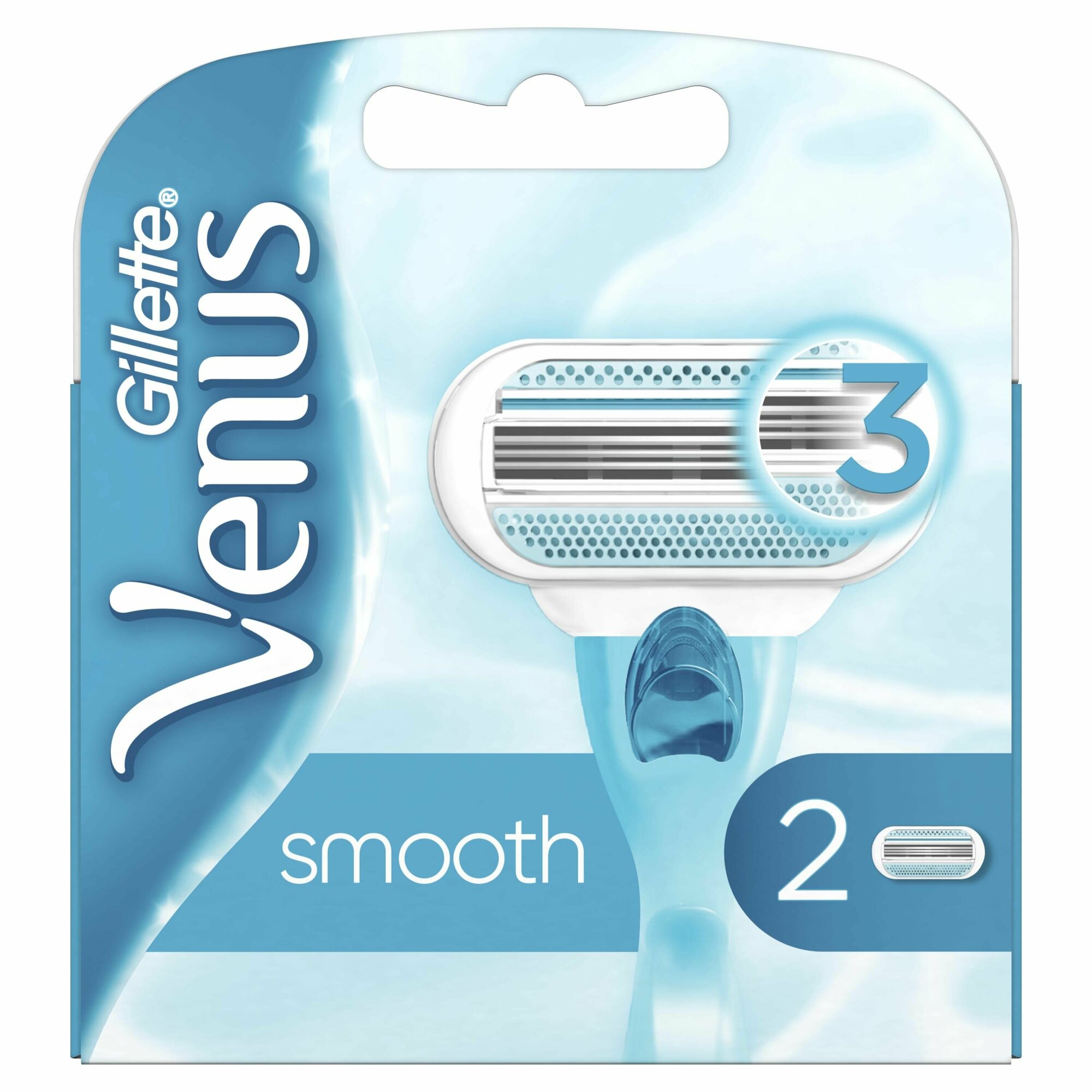 Сменные кассеты для бритвы Gillette Venus Smooth, 2 шт