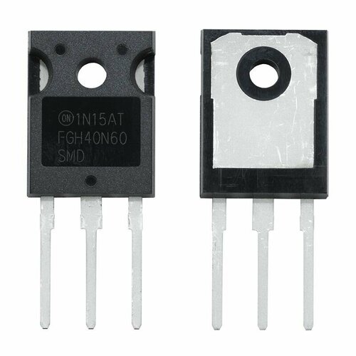 Транзистор FGH40N60SMD IGBT, 600V, 40А, 290W, TO-247