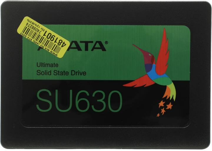 Накопитель SSD 2.5'' ADATA Ultimate SU630 1.92TB SATA 6Gb/s QLC 520/450MB/s IOPS 40K/65K MTBF 1.5M - фото №17