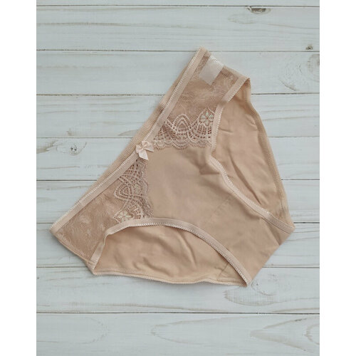 фото Трусы intri, 2 шт., размер 98, бежевый