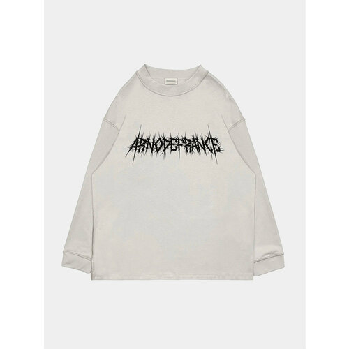 Лонгслив ARNODEFRANCE, размер S/M, серый