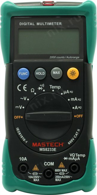 Мультиметр MASTECH MS8233E [13-2013] - фото №17