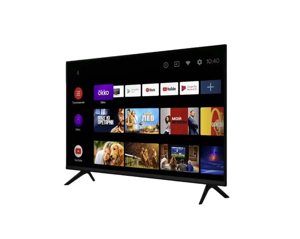 Телевизор Smart TVQ 43-SMART 40" Full HD - это современное и функциональное устройство, которое станет незаменимым помощником в вашем доме.