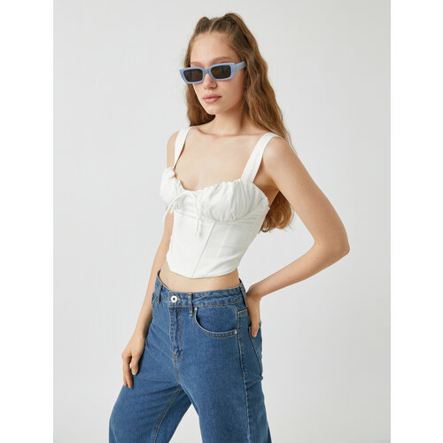 фото Топ koton, размер 38, белый