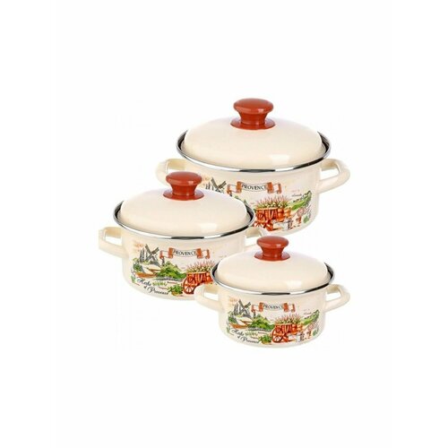 Кастрюли Керченский металлургический комплекс бежевый