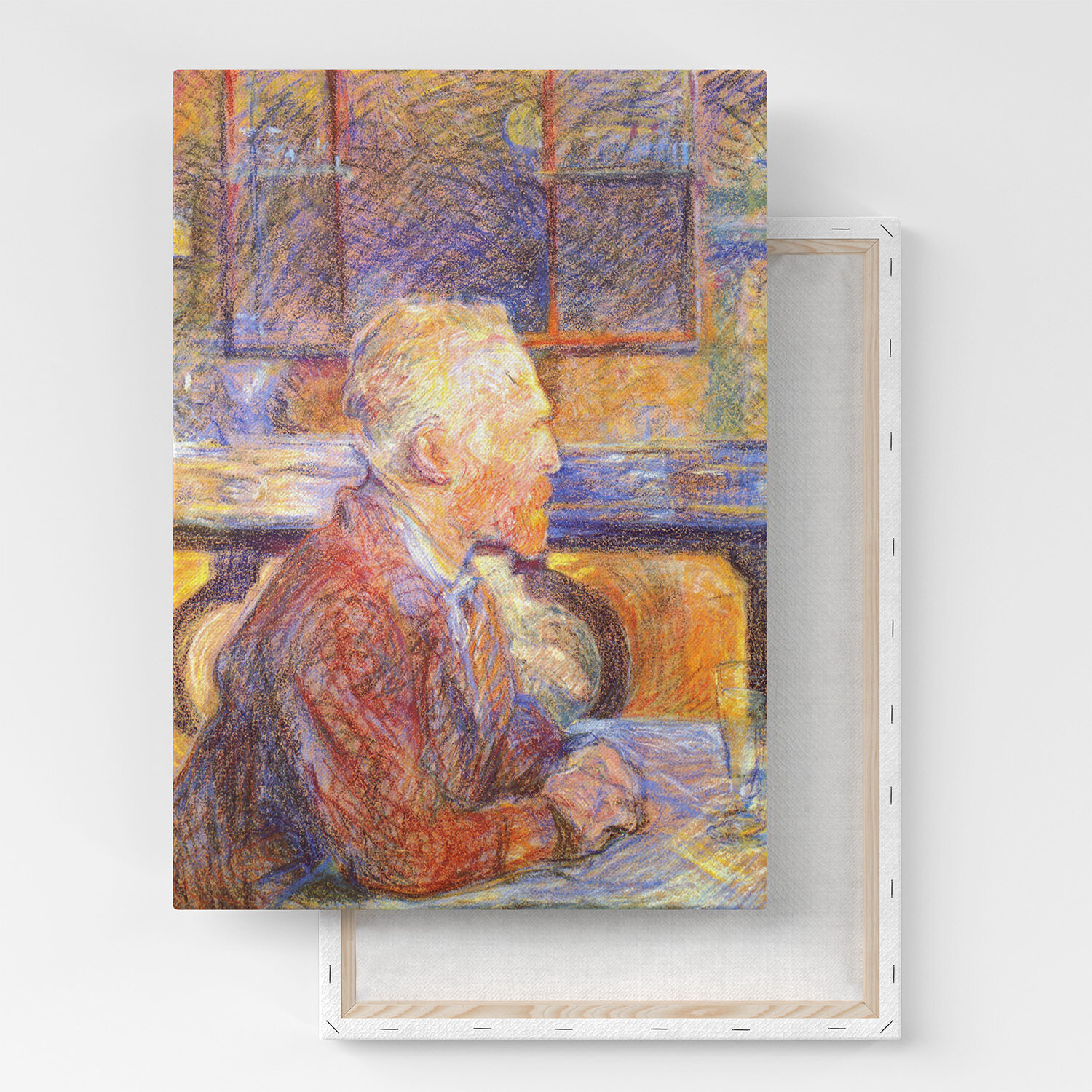 Картина на холсте, репродукция / Henri de Toulouse-Lautrec / Анри де Тулуз-Лотрек / Размер 30 x 40 см