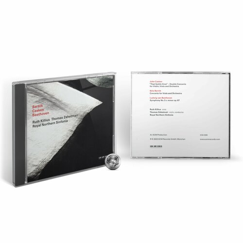 Thomas Zehetmair & Ruth Killius - Bartok/ Casken/ Beethoven (1CD) 2023 Jewel Аудио диск