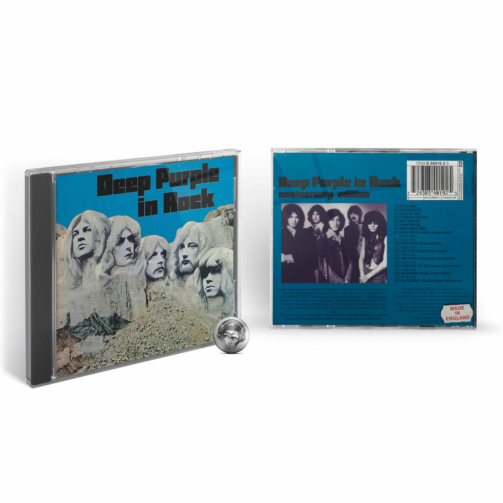 Deep Purple - In Rock (1CD) 1995 Jewel Аудио диск