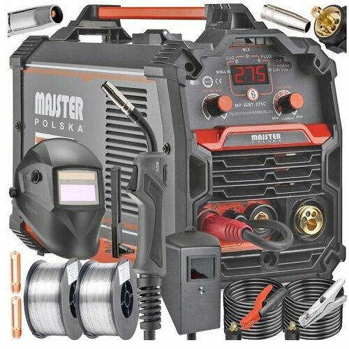 Сварочный аппарат инверторный Majster Polska МР-IGBT 40-275 А 230 В 7050000₽