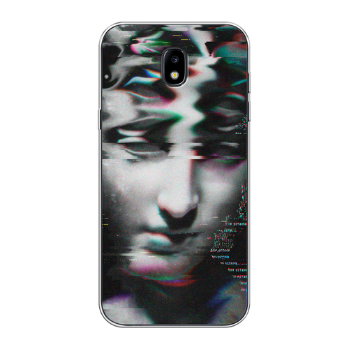 Силиконовый чехол на Samsung Galaxy J5 2017 / Самсунг Галакси J5 2017 Glitch Art силиконовый чехол на samsung galaxy j5 2017 самсунг галакси j5 2017 glitch art