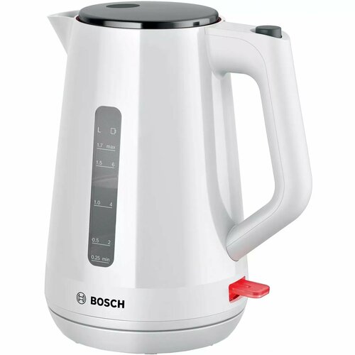Электрочайник Bosch TWK 1M121 белый 17 л 2400Вт 553000₽