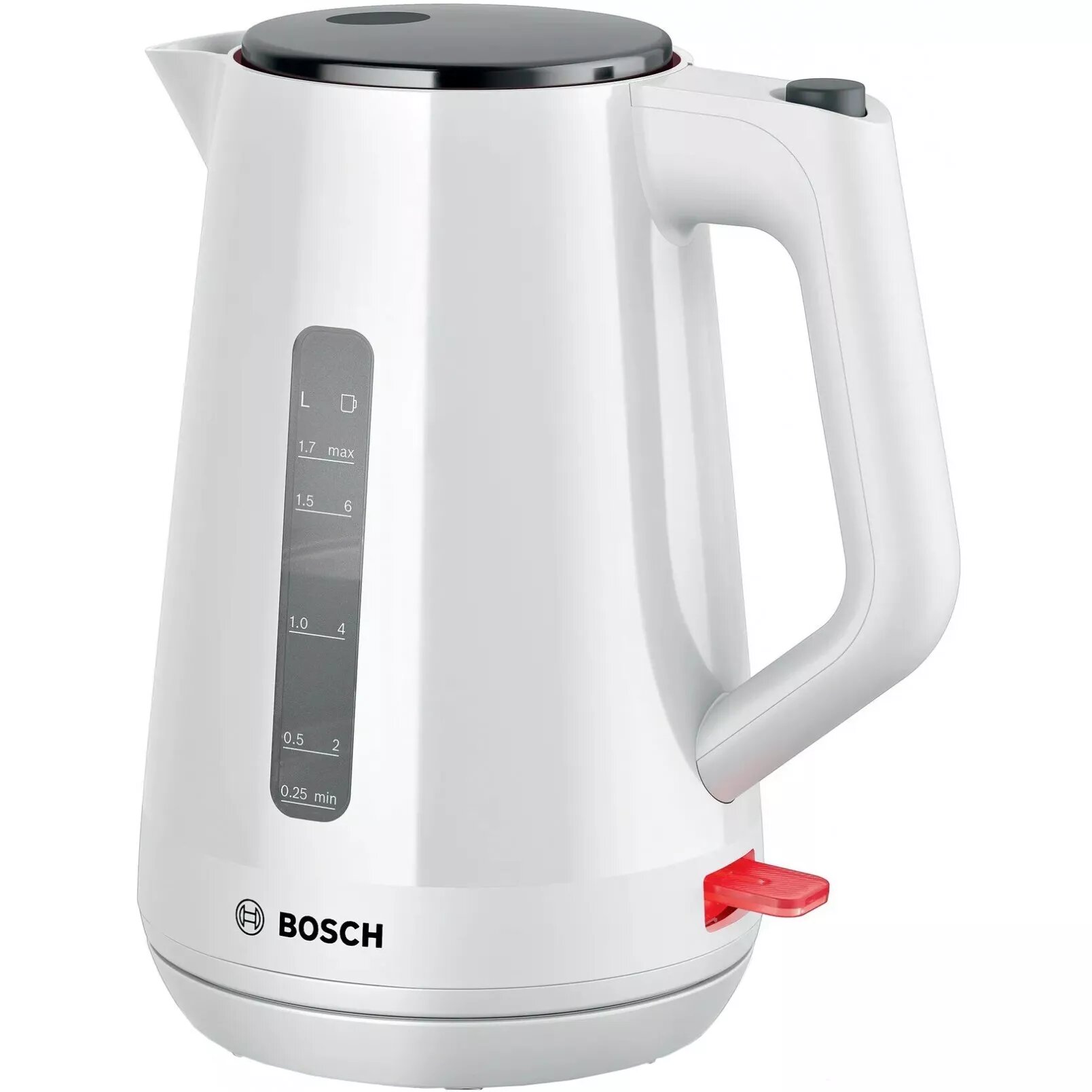 Чайник электрический Bosch TWK1M121 1.7л. 2400Вт белый корпус: пластик