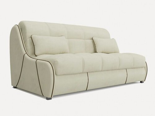 Изображение товара Meblevka Диван раскладной прямой Рио / Диван-кровать аккордеон Рио, 190х107х90, велюр бежевый