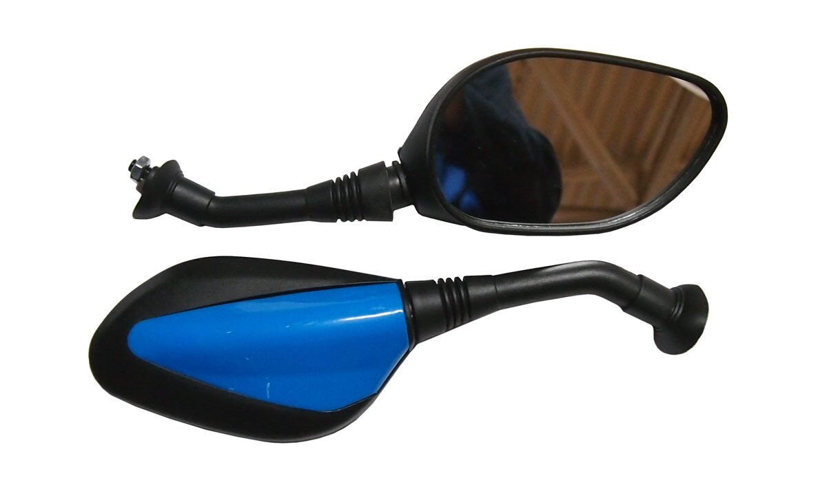 Зеркала (1040) d8 черно-синие