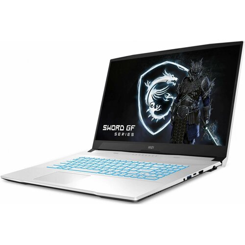Ноутбук игровой MSI Sword 17 A12UCR-823XRU 9S7-17L522-823 173 IPS Intel Core i5 12450H 2ГГц 8-ядерный 16ГБ DDR5 512ГБ SSD NVIDIA GeForce RTX 3050 для ноутбуков - 4 ГБ Free DOS белый 10999000₽