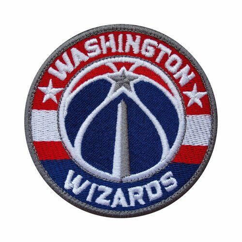 Шеврон на липучке эмблема баскетбольного клуба Washington Wizards