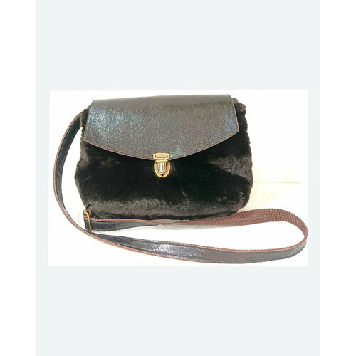 фото Сумка кросс-боди елена сжкм1118тк, фактура матовая, коричневый нет бренда