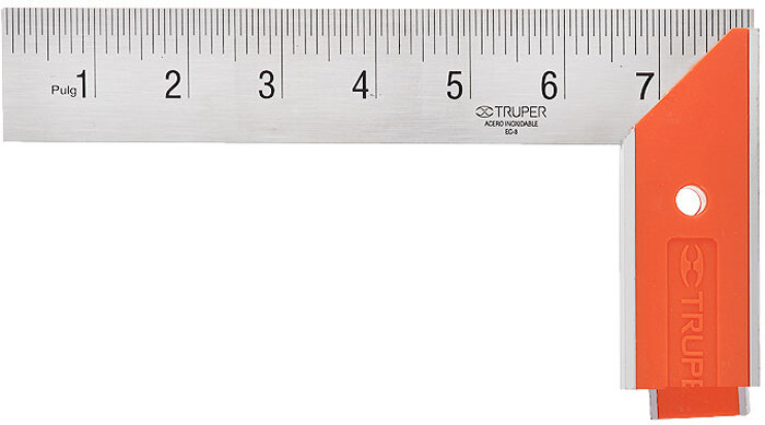 Угольник столяра Truper, 20.3 см х 12 см