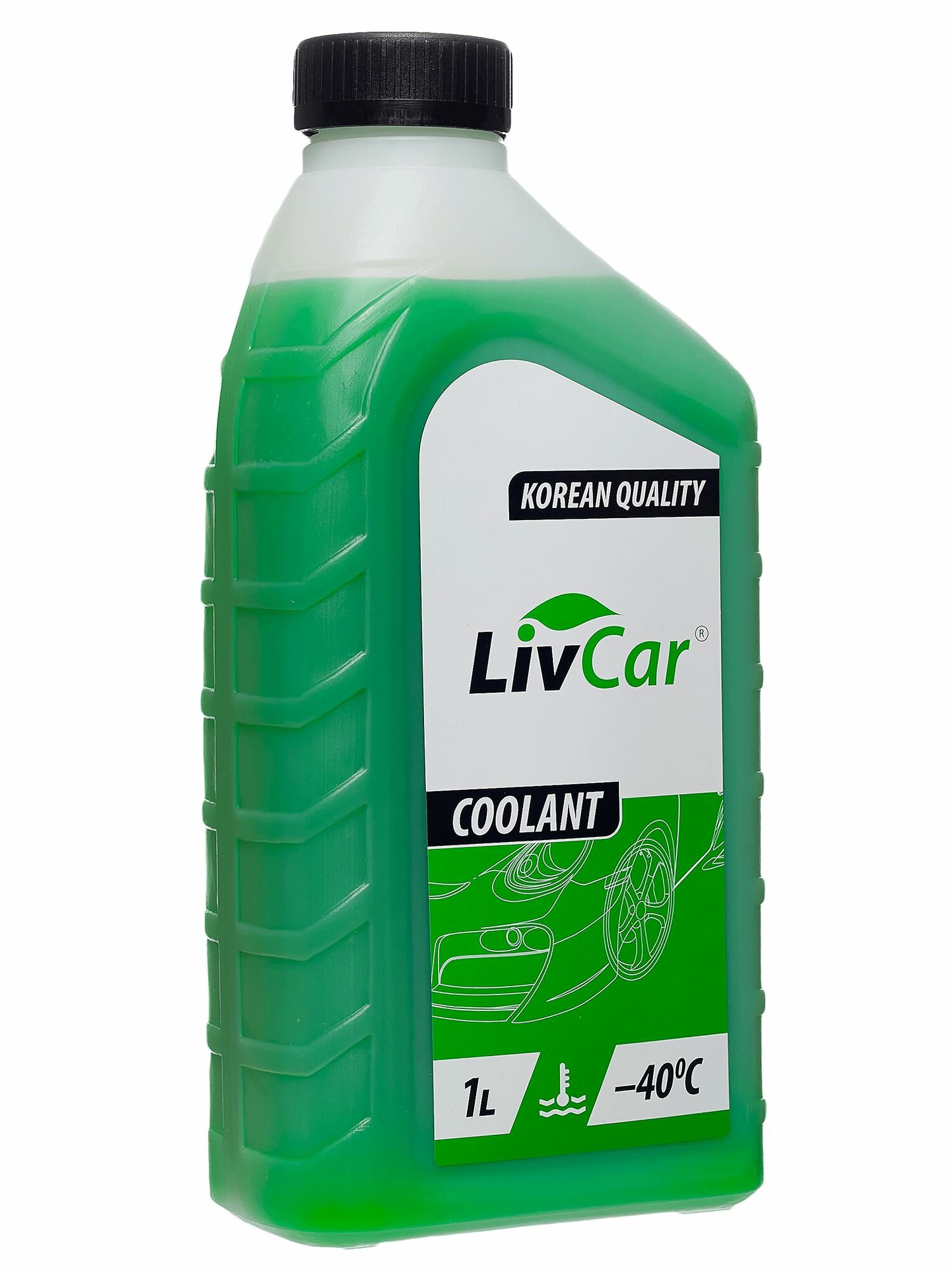 Антифриз готовый LIVCAR COOLANT G11 (-40C) зеленый 1 л