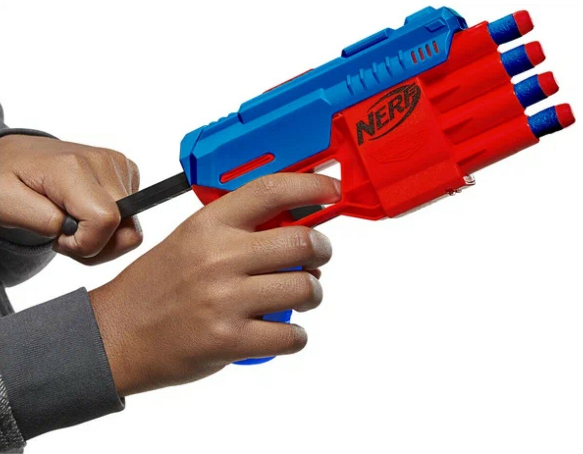 Бластер Hasbro Nerf Alpha Strike Fang Qs-4 (E6973) - фото №7