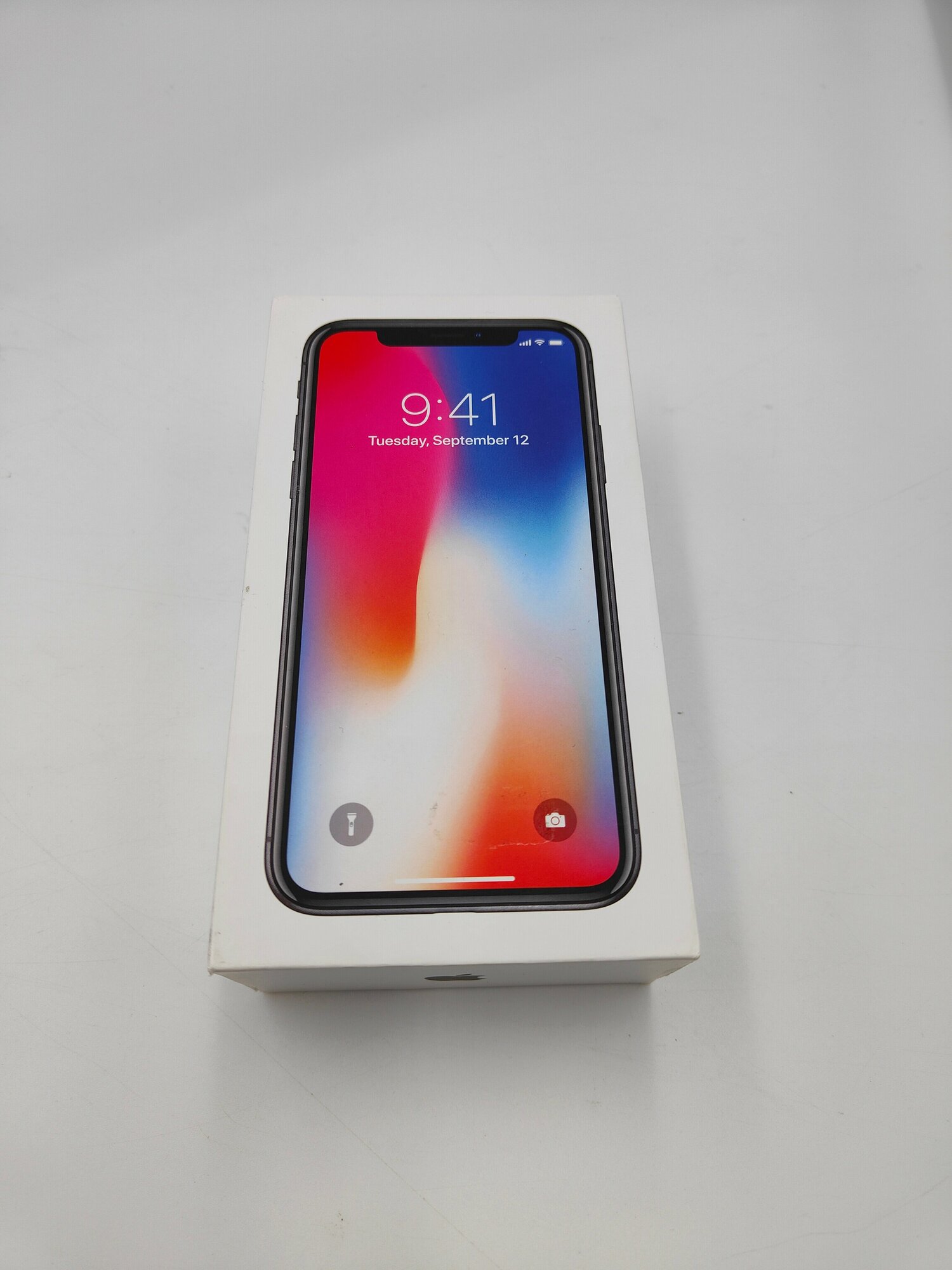 Коробка iPhone X Space Gray 64GB Оригинал