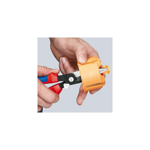 Клещи электромонтажные, 6-в-1, 200 мм, фосфатированные, обливные ручки Knipex KN-1381200