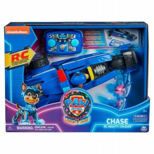 Игровой набор Щенячий патруль PAW Patrol The Mighty Movie RC Mighty Cruiser & Chase На пульте управления 6067088 трек spin master paw patrol true metal chase rescue set 6060297