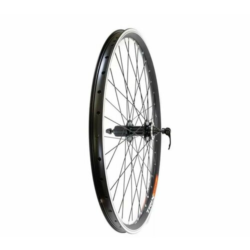 фото Колесо заднее 26" trix, двойной, 36h, под диск, под кассету 8-10 скоростей, гайки velonn