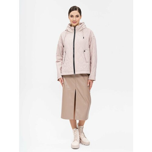 фото Куртка o'hara, размер 46, розовый, бежевый