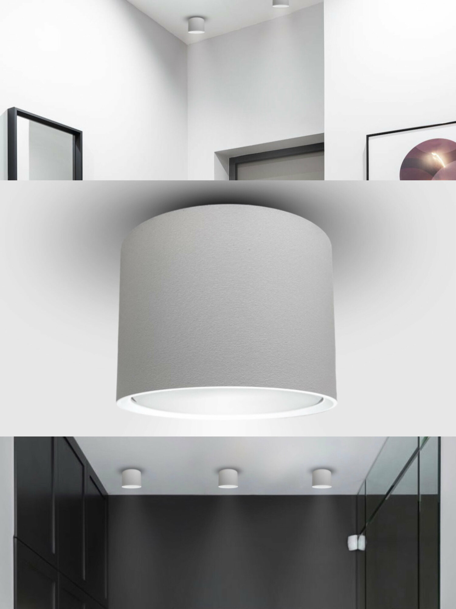 Точечный светильник спот потолочный под лампу GX53 белый - фотография № 2