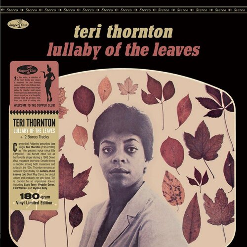 Виниловая пластинка Teri Thornton / Lullaby Of The Leaves (Limited Numbered Edition, 2 Bonus Tracks) (LP)